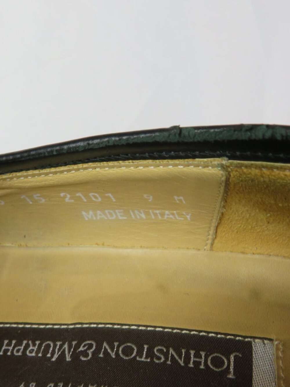 Nice Johnston & Murphy Crocodile Embossed Tassel Loafers Made in Italy 9 M - Picture 13 of 16